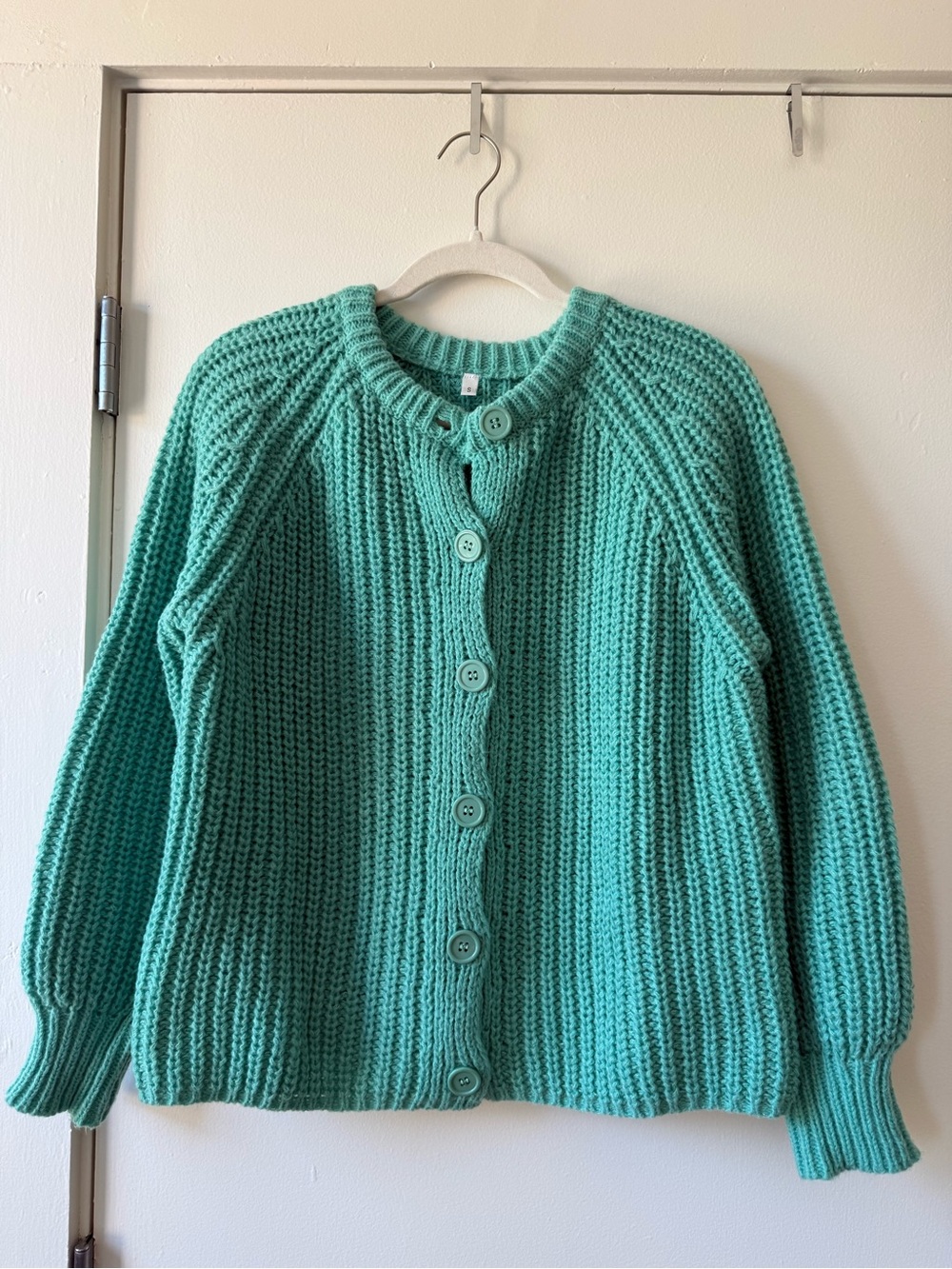 Women’s Chunky Knit Button-Up Cardigan Sweater